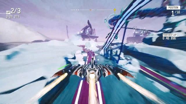 Redout: Lightspeed Edition PS4 Gameplay