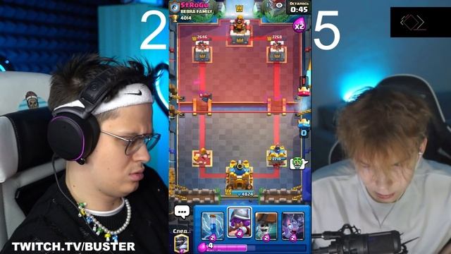 БУСТЕР ПРОТИВ СТРОГО В CLASH ROYALE 1 НА 1?! БУСТЕР ИГРАЕТ В КЛЕШ РОЯЛЬ ПРОТИВ СТРОГО НА 1000 САБОК смотреть онлайн