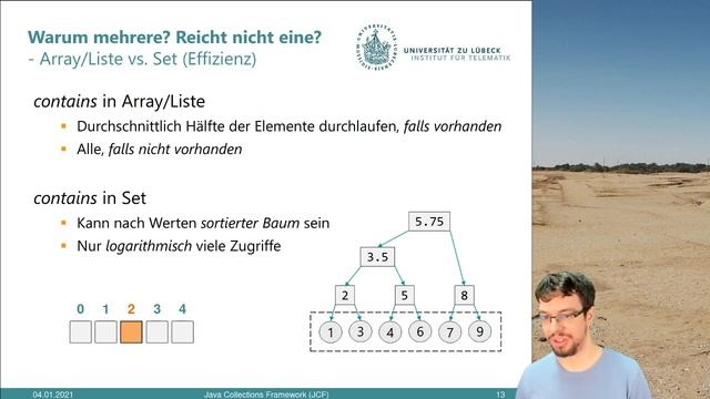UzL Programmieren, Programmierkurs Java S06 E01: Java Collections Library смотреть онлайн