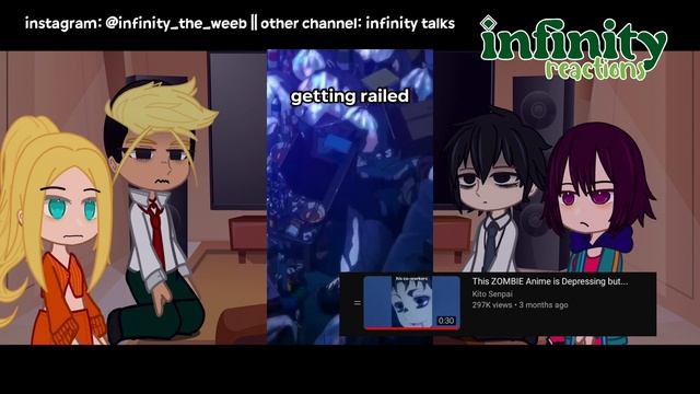 Past Zom100 React To The Future || Part-1 || Infinity Reactions