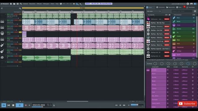 MAGIX Music Maker 2021 DJ Funky Pitch - Hip-Hop Soundpools + new outro смотреть онлайн