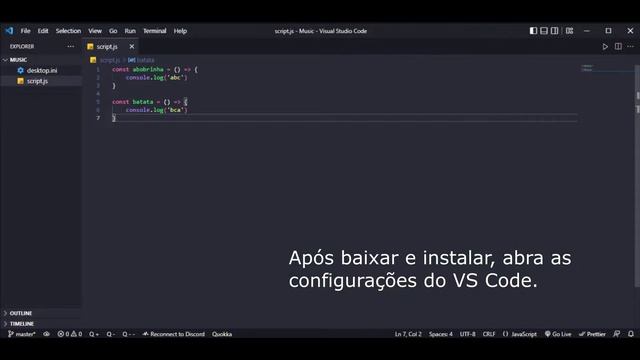 how to style an arrow function in vscode смотреть онлайн