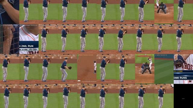 Pitch Tipping Review — Alex Cobb (runners on) — Rays @ Astros – July 31, 2017 смотреть онлайн