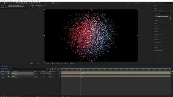 Particle Logo Animation Without Plugins | After Effects Tutorial | No Plugins