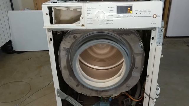 Experiment - Works Without A Front Wall-  Washing Machine