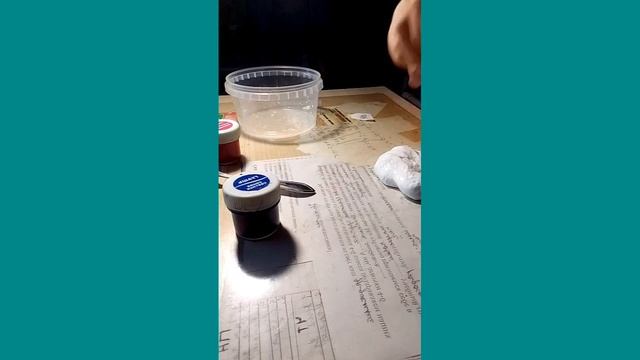 Слайм из клея ПВА луч и тетрабората натрия! смотреть онлайн