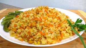 Обалденно Вкусный Постный ПЛОВ, вкуснее чем с мясом!