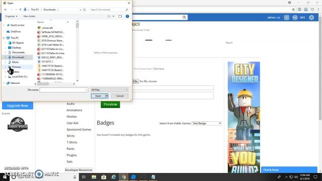 How To Make A "You Visited" Badge ROBLOX смотреть онлайн