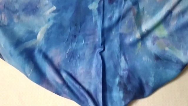 Двухсторонний палантин "Балерина/Сиреневые цветы" смотреть онлайн