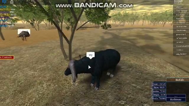 ИГРА ДИКАЯ СОВАНА ИГРАЕМ БУЙВОЛОМ:3 смотреть онлайн