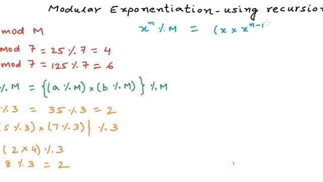 Modular Exponentiation - Using Recursion - Coding With Mr. Ash смотреть онлайн