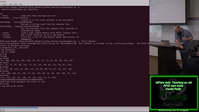 Track 203 MiFare lady Teaching an old RFID new tricks Daniel Reilly смотреть онлайн