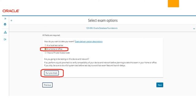 Schedule Oracle Certification Personvue to take Exam at Home смотреть онлайн