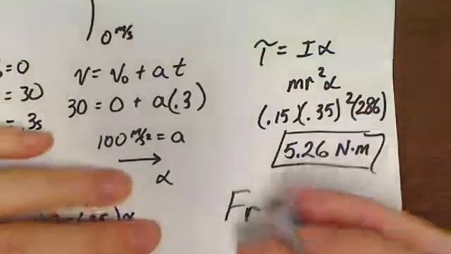 Physics Unit 8.4 Torque and Angular Acceleration смотреть онлайн