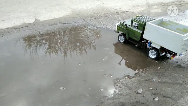 Тест драйв ЗИЛ-130 самоделка лего на ДУ смотреть онлайн