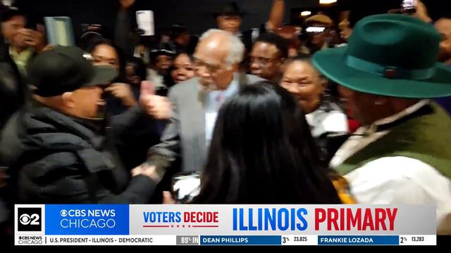 Rep. Danny Davis easily wins 2024 primary bid for reelection смотреть онлайн