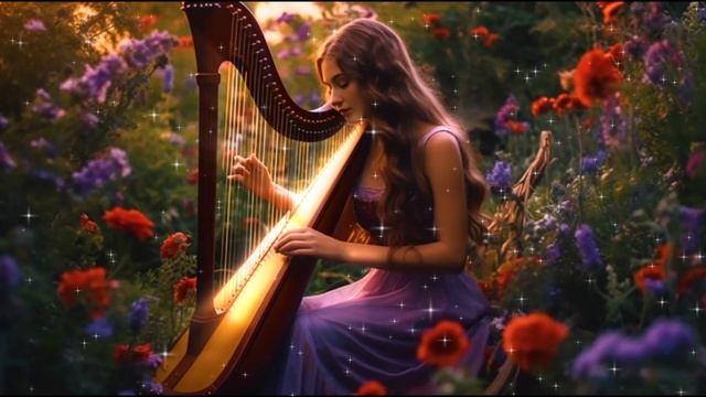 Christian Harp Music - Harp Musical Instrument, Healing Music, Harp For Relax, Sleep, Yoga