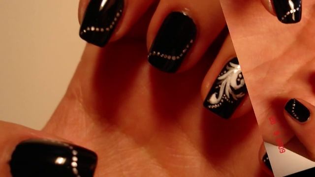 'Arabesque' nail art tutorial смотреть онлайн