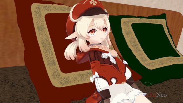 [MMD/Genshin Impact] Klee saw a monster in the closet смотреть онлайн