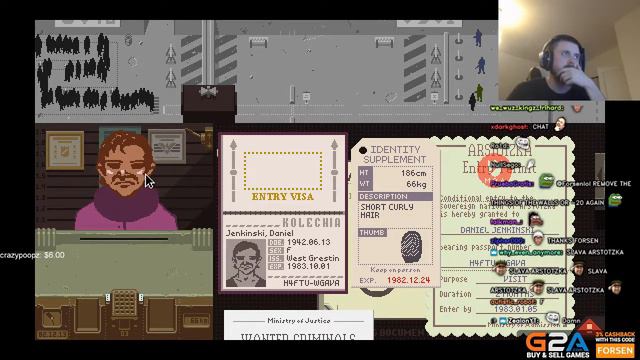 Forsen plays: Papers, Please | Part 4 (with chat) смотреть онлайн