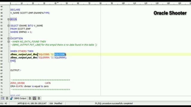 PL/SQL Tutorial #18: System defined exceptions with Simple Examples смотреть онлайн