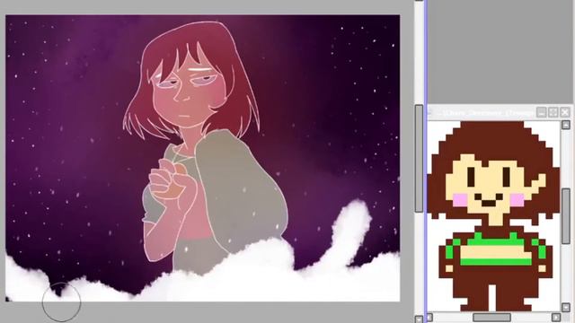 Undertale Speedpaint | Star смотреть онлайн