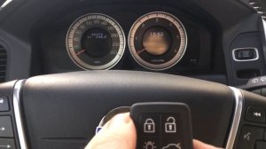 дистанционный запуск вебасто c родного ключа Autoplugin RCP-V2 на вольво xc60