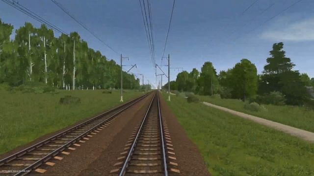 Trainz ? Горьковское направление МЖД смотреть онлайн