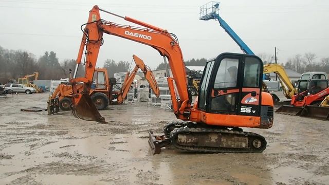 DAEWOO Solar 55VP Midi Excavator For Sale смотреть онлайн