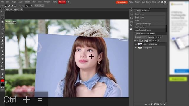 Swap Faces in just 1 min Photopea Auto-Blend Deepfake смотреть онлайн