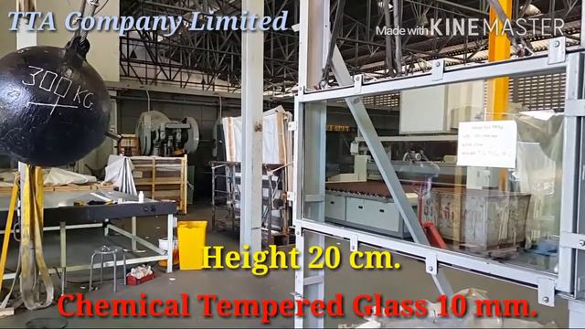 Chemical Tempered Glass 10 mm. (Impact Test) смотреть онлайн