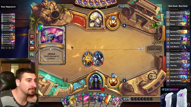 Control Priest! Name A Better Duo! Galakrond & C'Tun Are Made Together! Darkmoon Faire | Hearthston смотреть онлайн