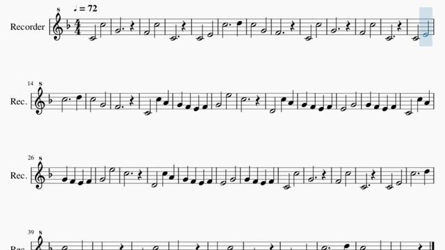 SUPER EASY Recorder Sheet Music: How to play Undertale Main Theme by Toby Fox смотреть онлайн