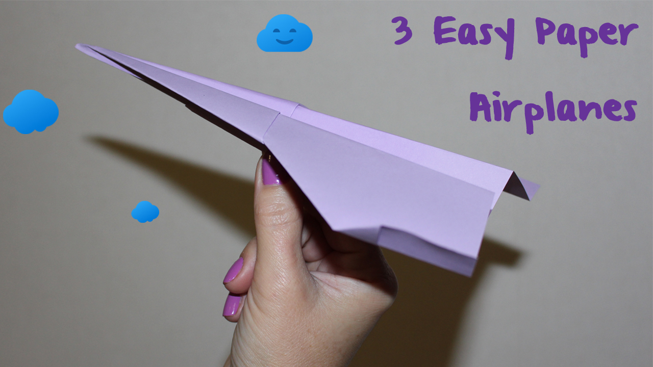 Как сделать 3 ЛЕГКИХ самолетика из бумаги, которые летают далеко ✈ Бумажные самолетики ✈ смотреть онлайн