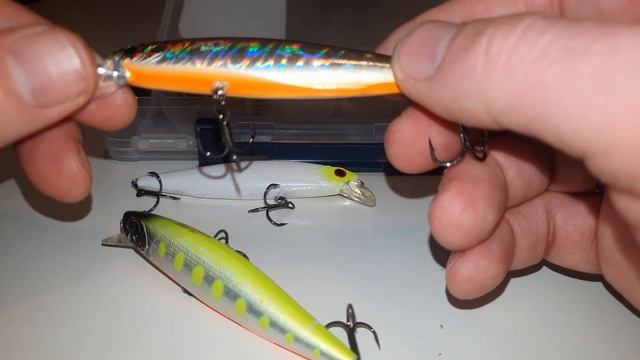 Воблер-разведчик на ночного судака. Bassday mogul minnow 88sp. Подстава от Daiwa! смотреть онлайн