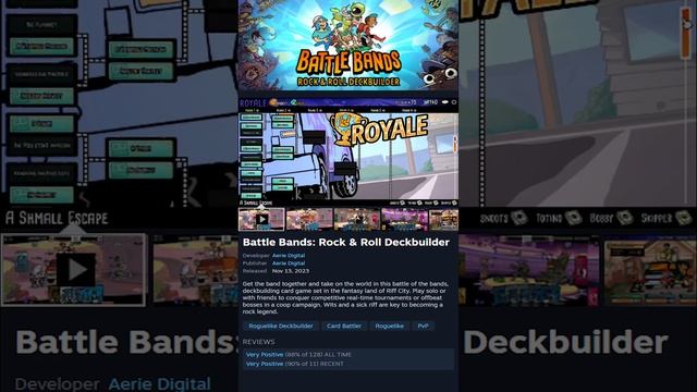 Battle Bands Rock & Roll Deckbuilder New or Trending Game смотреть онлайн