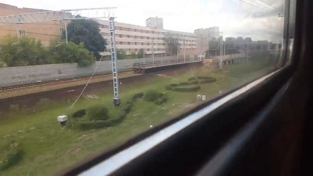 Перегон Болшево - Москва-Ярославская на ЭД4М-0251 смотреть онлайн