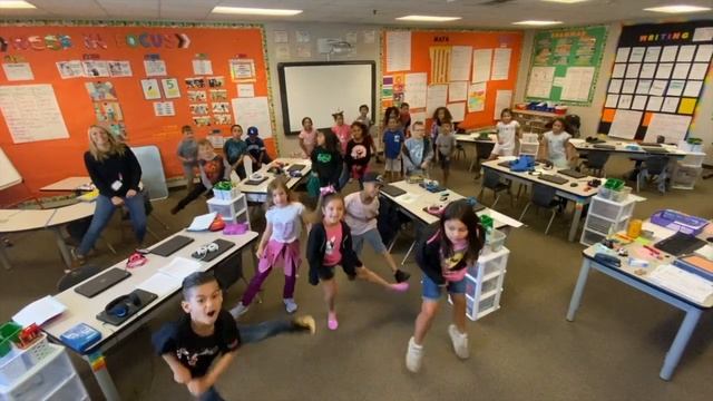 Tournament Hills Elementary School Git Up Challenge смотреть онлайн