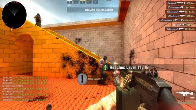 |CS:GO| Играю с ботами смотреть онлайн