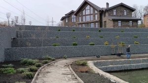 Габионы из сварной сетки.