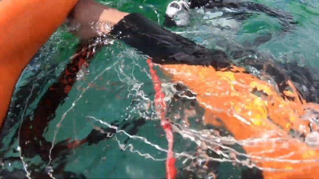 Kitesurf self rescue in Sochi смотреть онлайн