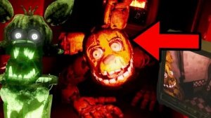 СПРИНГТРАП СЛОМАЛ ДВЕРЬ ЧЕРЕЗ ВЕНТИЛЯЦИЮ - СЕКРЕТНАЯ ПАСХАЛКА В FNAF 8 VR HELP WANTED И ГЛИЧТРА