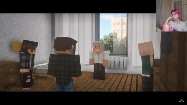 АлчеРЕАКЦИЯ MyNeosha - ПЕРВАЯ ВЫЛАЗКА. ПРИШЕЛЬЦЫ? - МОНСТР - Серия 2 (Minecraft сериал) смотреть онлайн