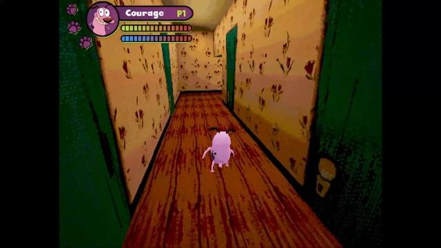 Playing the cancel Courage the Cowardly Dog PS1 game that is definitely not haunted смотреть онлайн