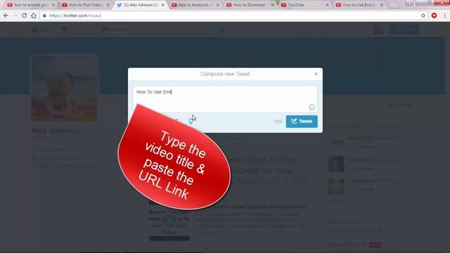 How to Post YouTube Video on Twitter! Tulsi Networks смотреть онлайн