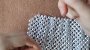 Топ из бусин. Топ из жемчуга своими руками