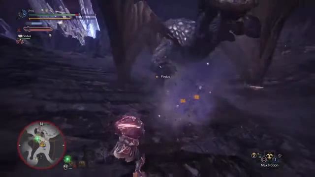 Monster Hunter World Bazelgeuse Walkthrough (Dual Blade) смотреть онлайн