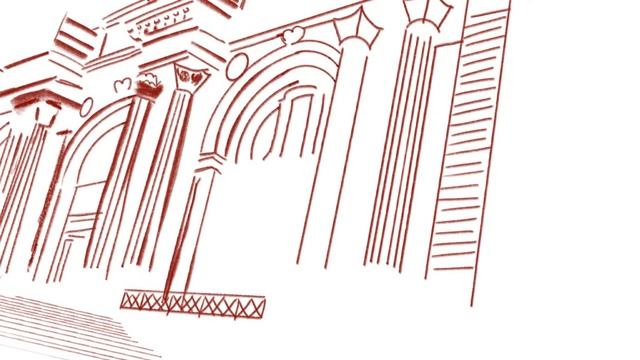 Time lapse of a building pencil #sketch #building #perspective #infinitepainter смотреть онлайн