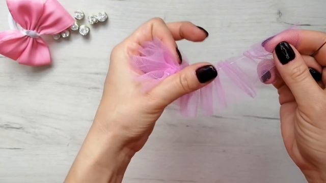 Нежные банты "ПРИНЦЕССЫ" / МК канзаши DIY delicate bows "PRINCESS" смотреть онлайн