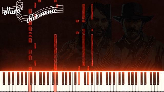 Red Dead Redemption Soundtrack American Venom Piano Cover смотреть онлайн